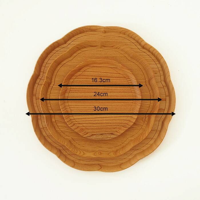 四十沢木材工芸 KITO 輪花盆 小 | 食器と料理道具の専門店「プロキッチン」