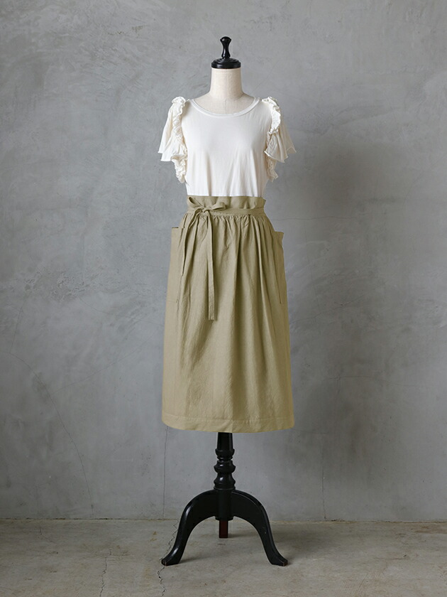 楽天市場】エプロンスカート SUNNY LOCATION DR コットン // 綿 100