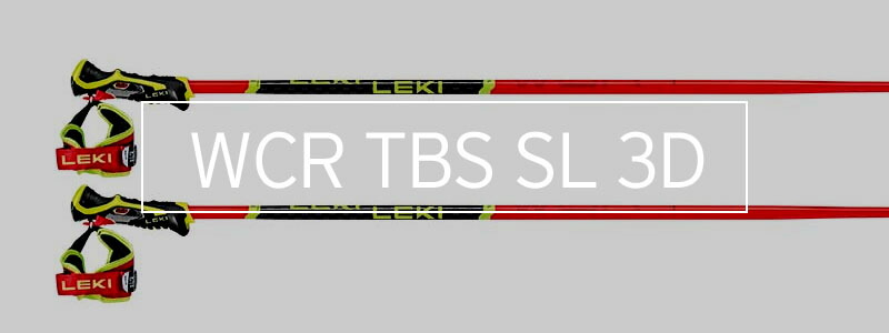LEKI レキ スキーポール SLストック ＜ 2026＞WCR TBS SL 3D
