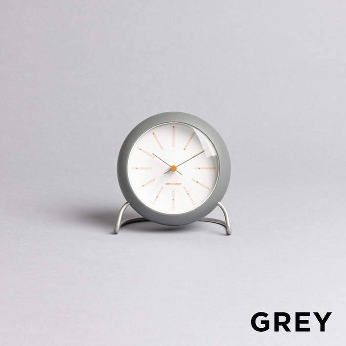 楽天市場】【10%OFF】ARNE JACOBSEN TABLE CLOCK BANKERS アルネ
