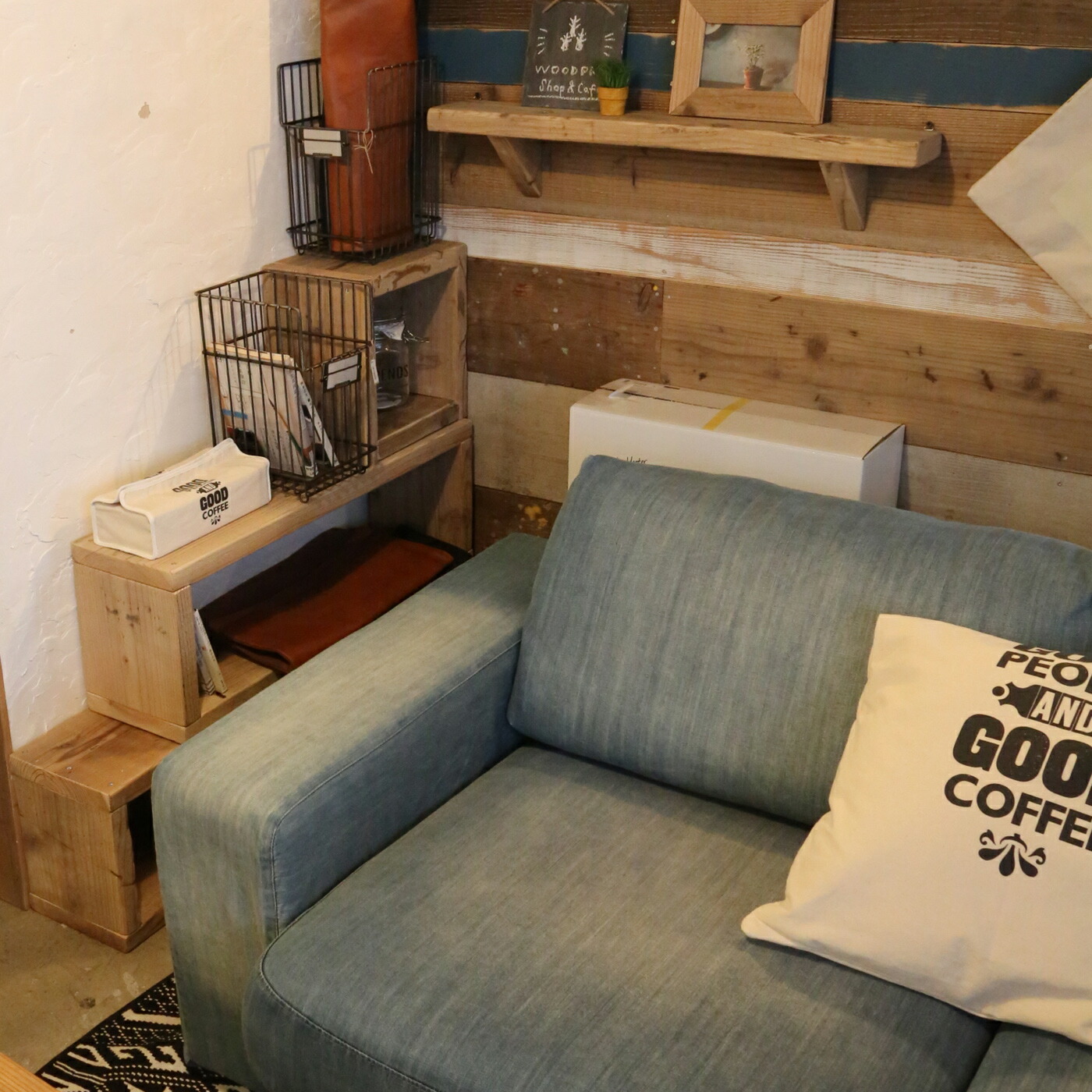 WOODPRO本店】OLD ASHIBA（足場板古材）ラック