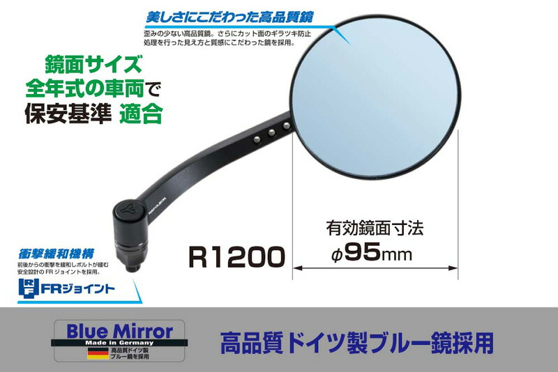 ユアサプライムス.com｜タナックス ナポレオン 46ミラー1R NA-017R