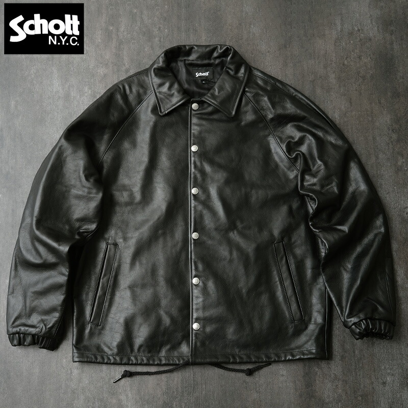 楽天市場】Schott ショット #7825950054 レザーコーチジャケット