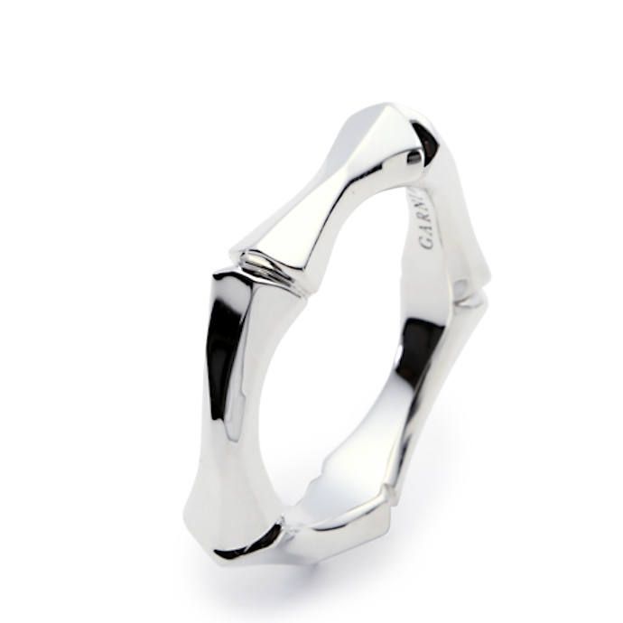 GARNI - Crockery Bamboo Ring - S / シルバー | Tempt