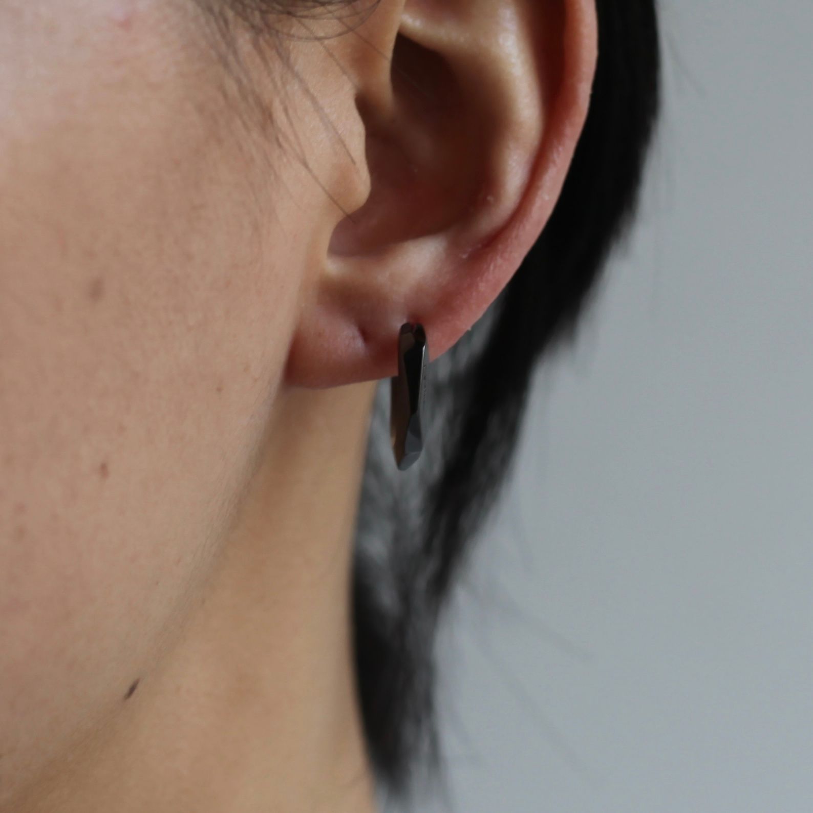 GARNI - 【お取り寄せ注文可能】Crockery Pierce_L 左耳用(BLACK