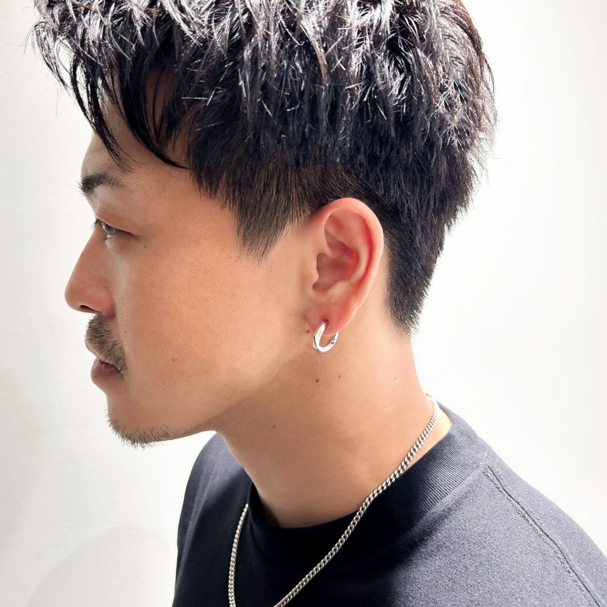 GARNI - 【お取り寄せ注文可能】Crockery Pierce_L 左耳用(SILVER