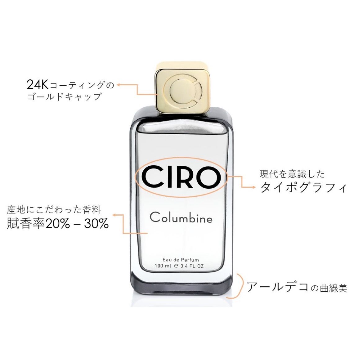 CIRO - 【残りわずか】Eau De Parfum 100ml(LE CHYPRE DU NIL