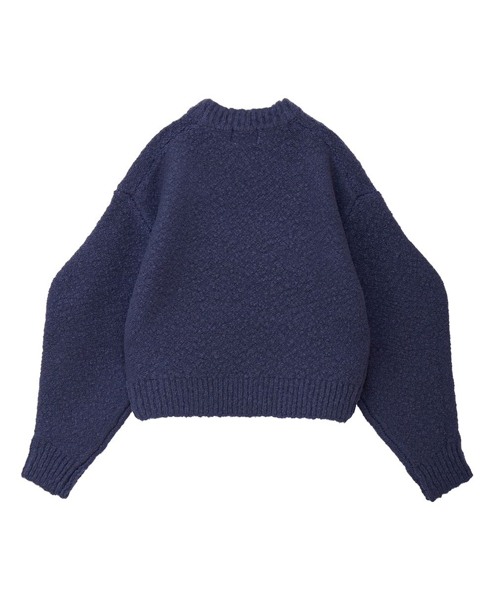 CLANE - ブローチ セット ソフトスラブ ニットトップス - BROOCH SET