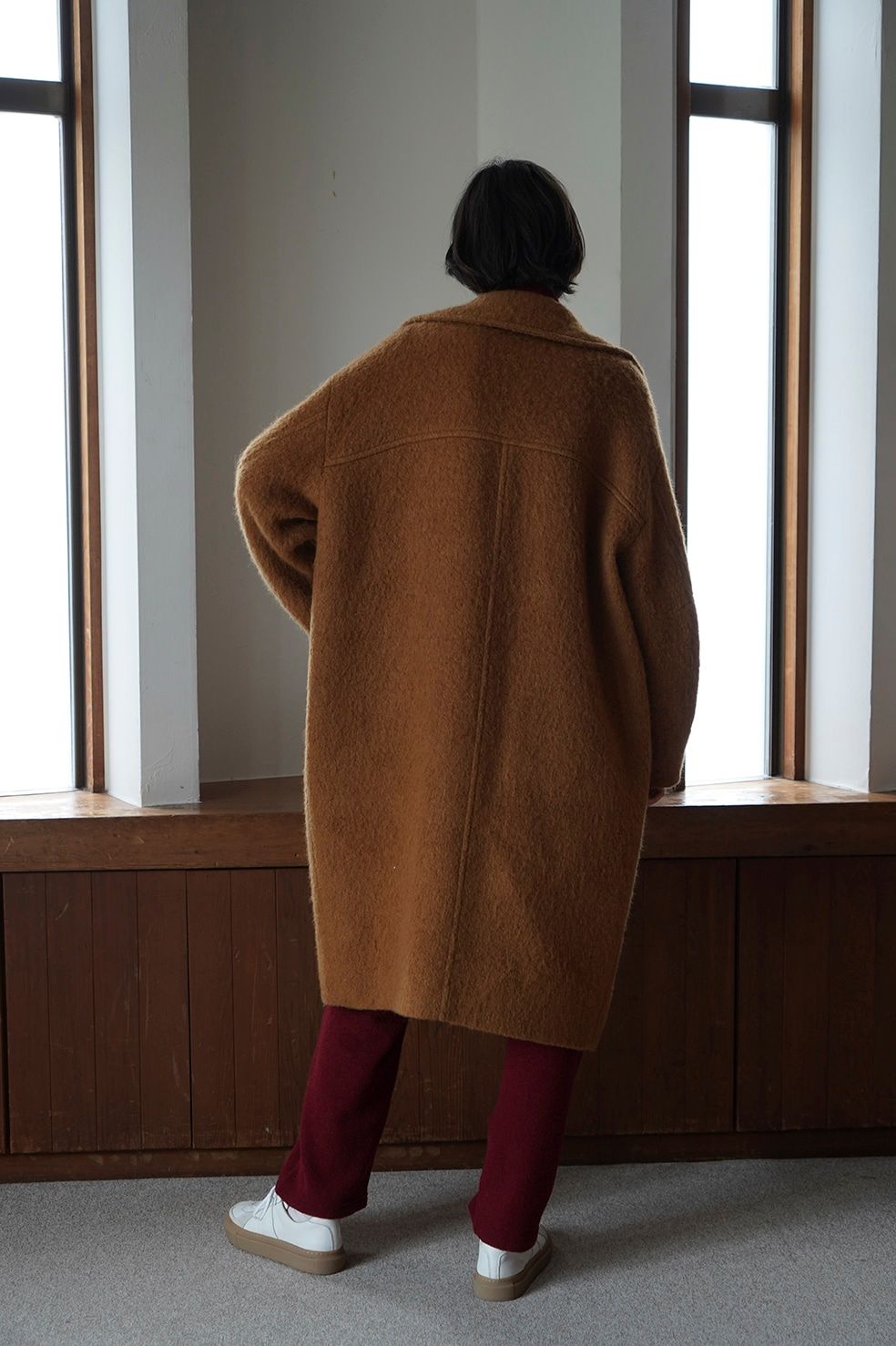 CLANE - コクーン オーバー コート - SHORT SHAGGY COCOON OVER COAT