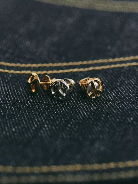 再入荷＆新作紹介【野村訓市 × CAREERING】ピースマークピアスで大人の