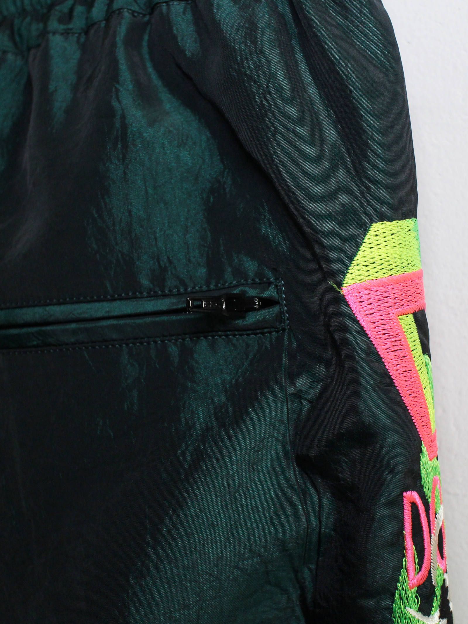 doublet - 刺繍シャンブレーパンツ - CHAOS EMBROIDERY CHAMBRAY PANTS