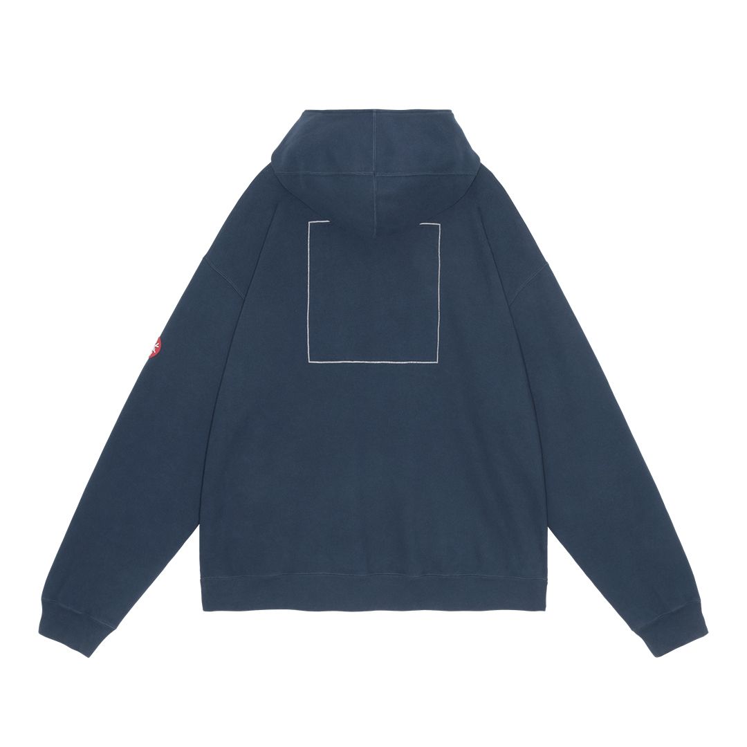 C.E - Neck Snap DBL Knit Hoody | ALTERFATE
