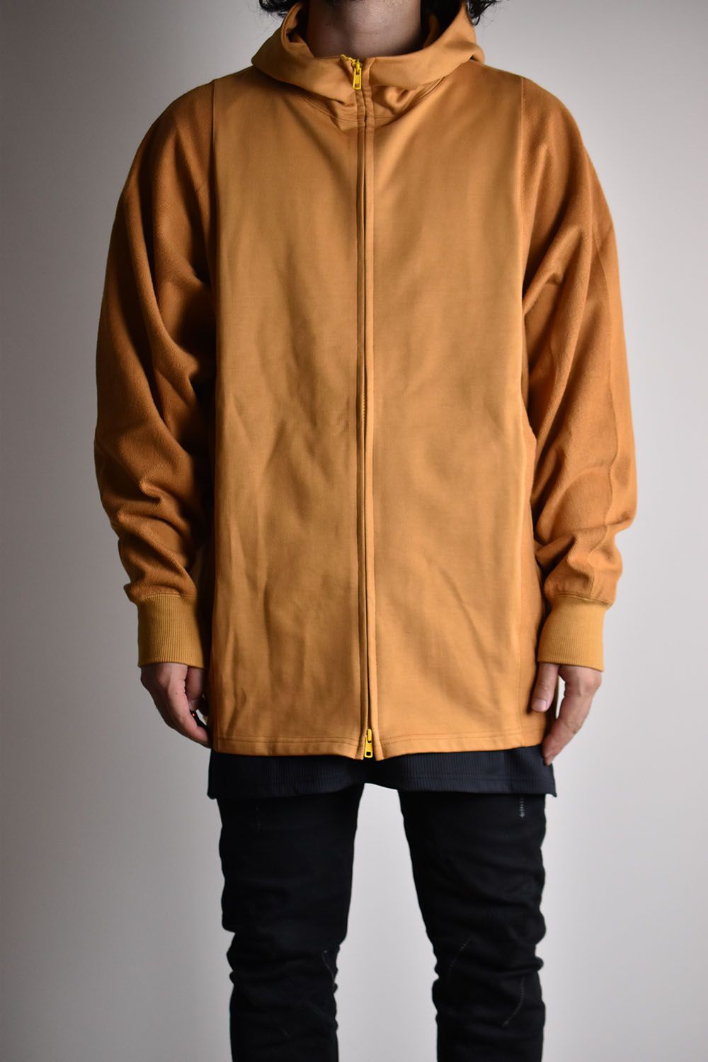prasthana - Revers Dolman Sleeve Zip Parka