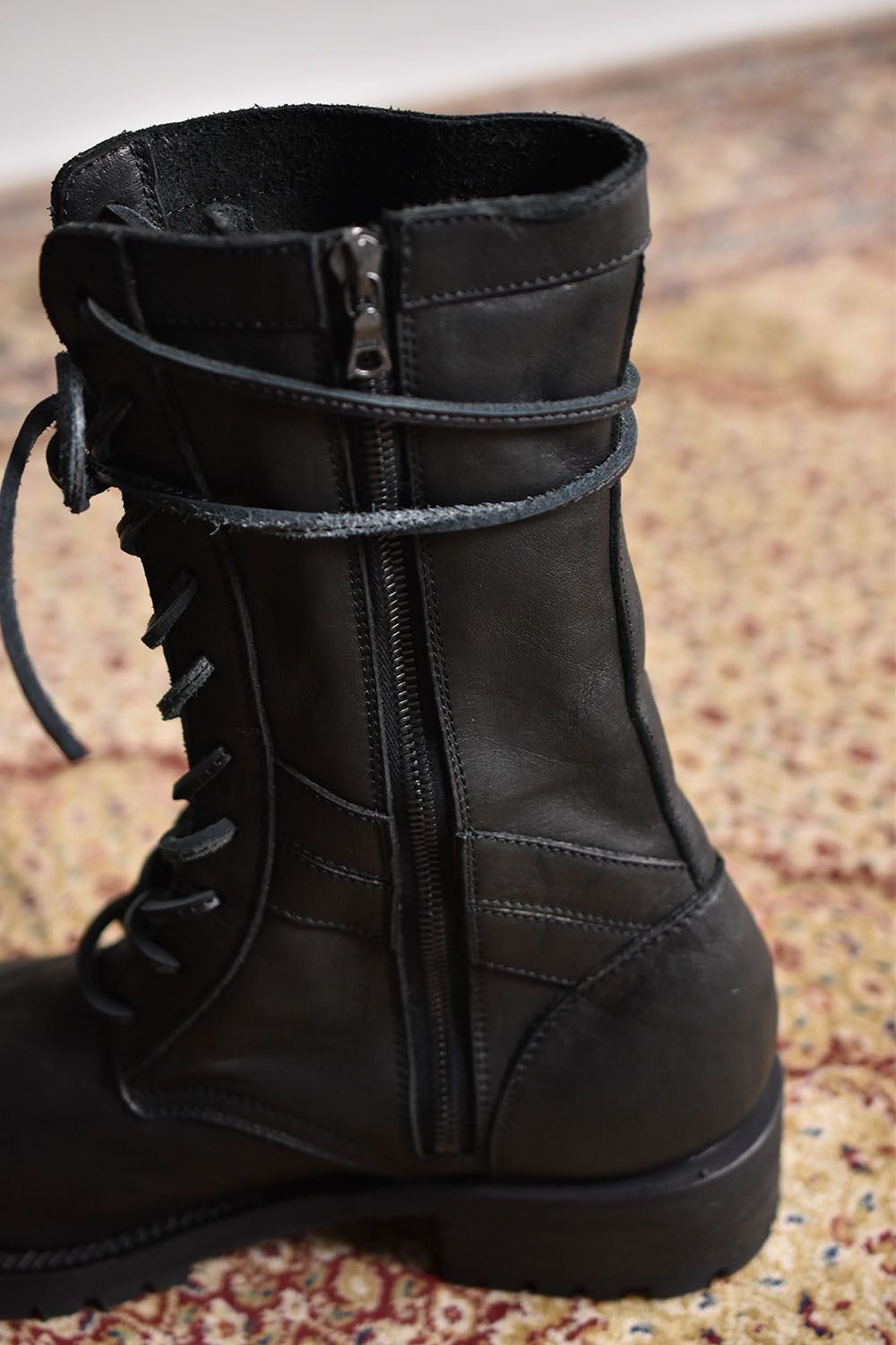 ISAMU KATAYAMA BACKLASH - Double Shoulder Combat Boots