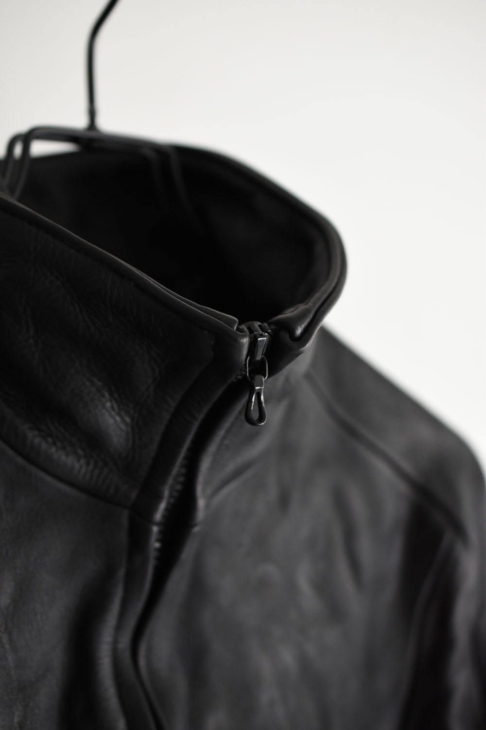 CIVILIZED - LEATHER TRACK JACKET