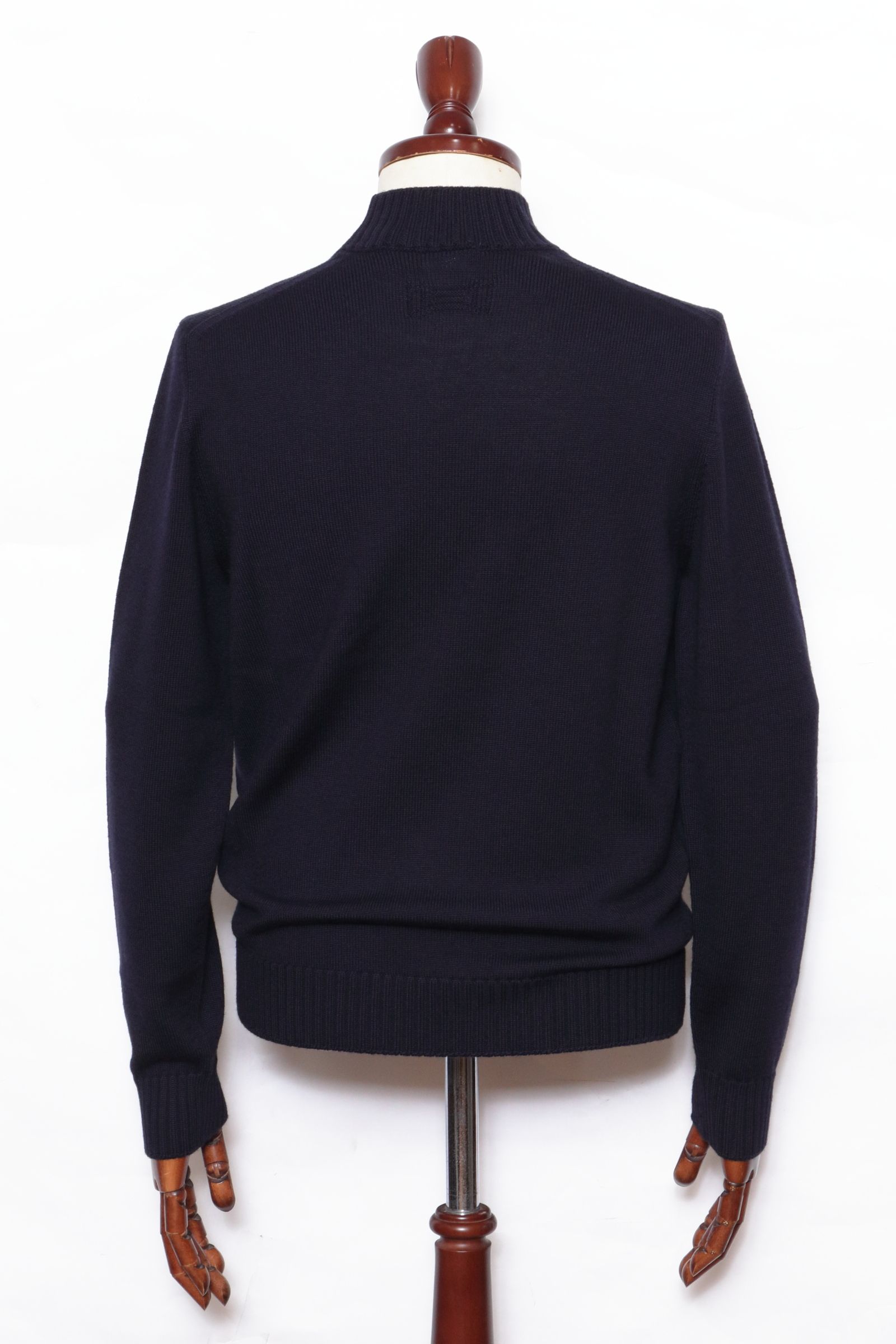 Drumohr - 8ゲージ ミドルゲージ モックネック ニット セーター