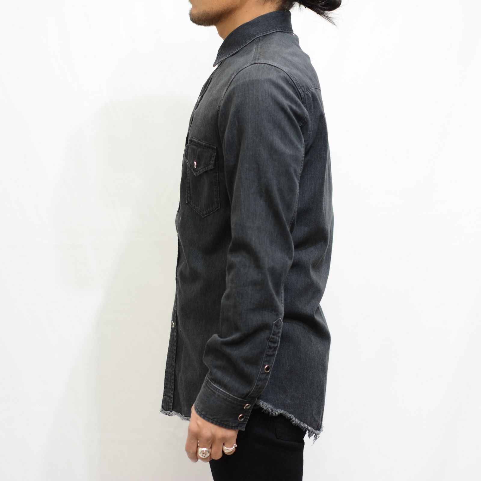 MINEDENIM - [STANDARD] Denim Western SH BLK / ウエスタン デニム