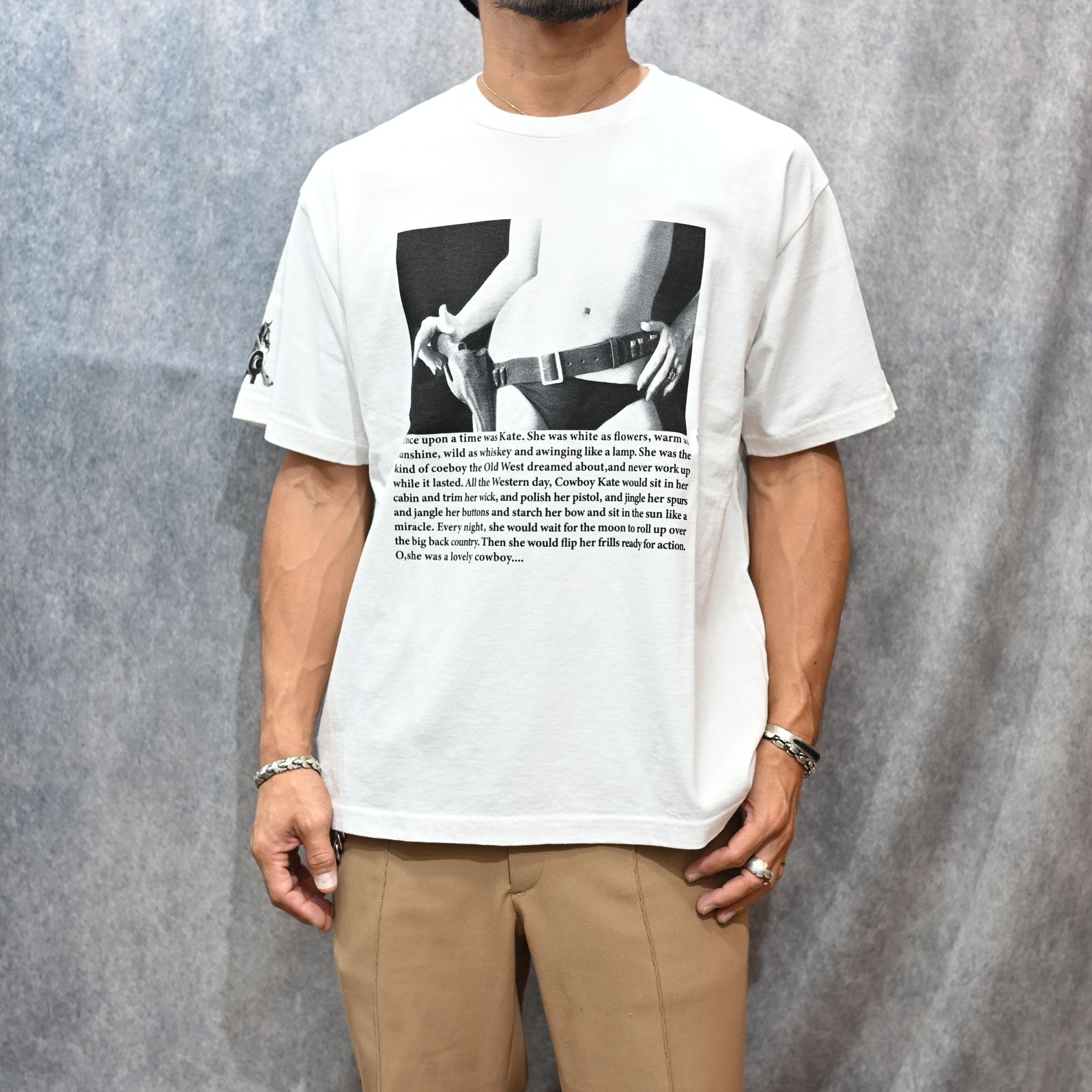 MINEDENIM - Sam Haskins×Stie-lo “holster Tee （WHT）｜サム