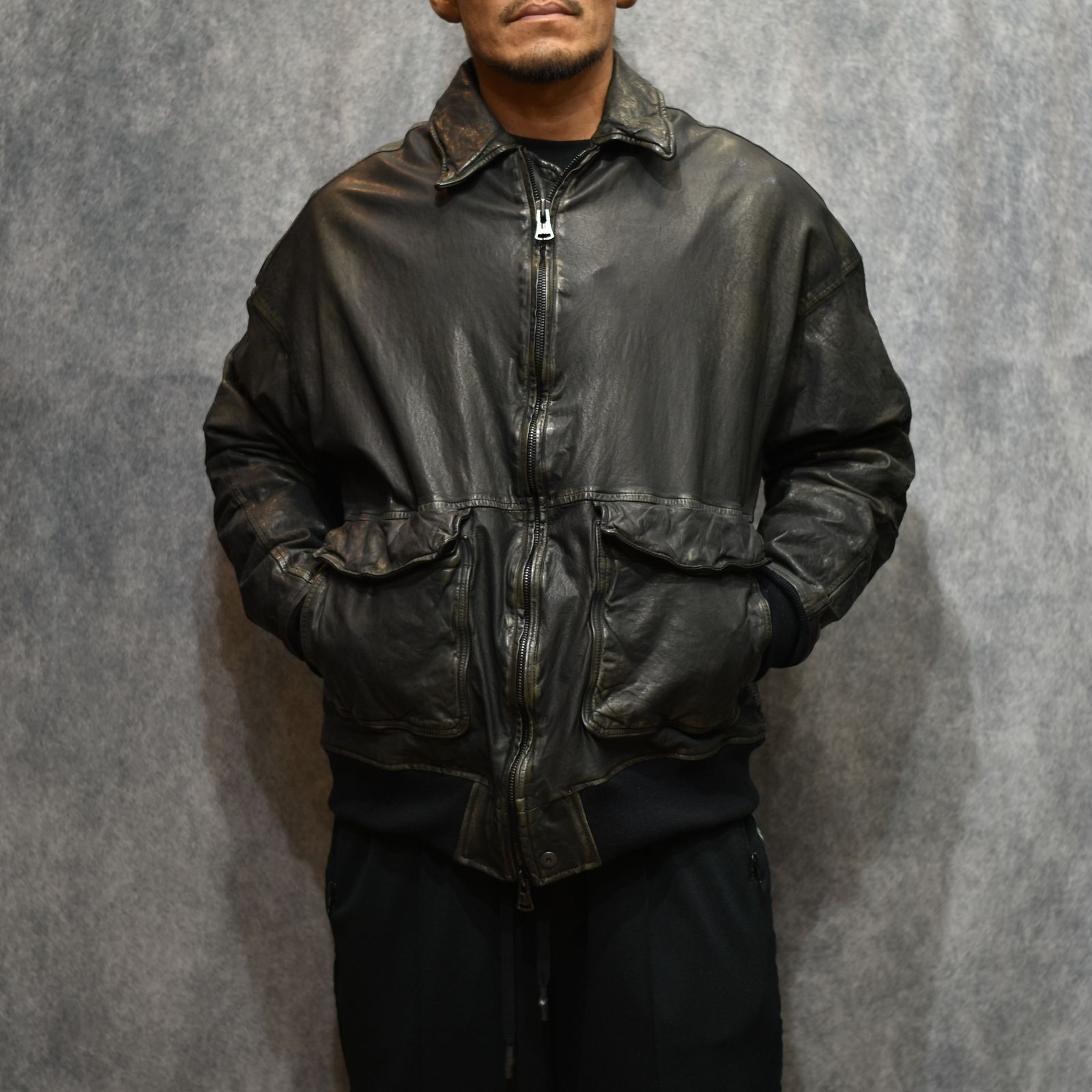 ISAMU KATAYAMA BACKLASH - ジャパンステアー ミモザ製品染め USED加工