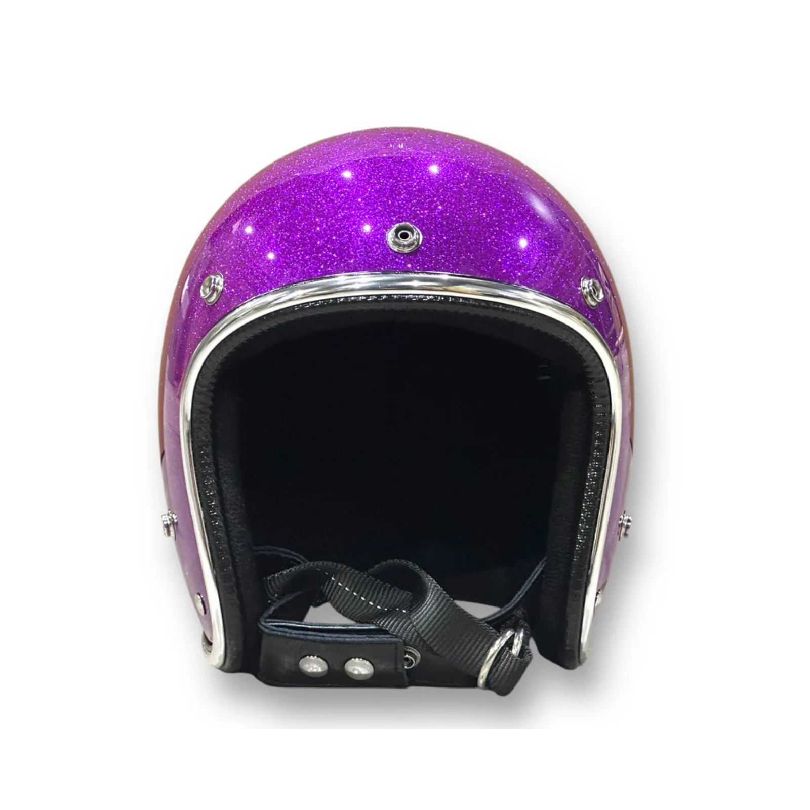 NoBudz - 再販売通知リクエスト可 | GLITTER 3/4 HELMET (BLACK