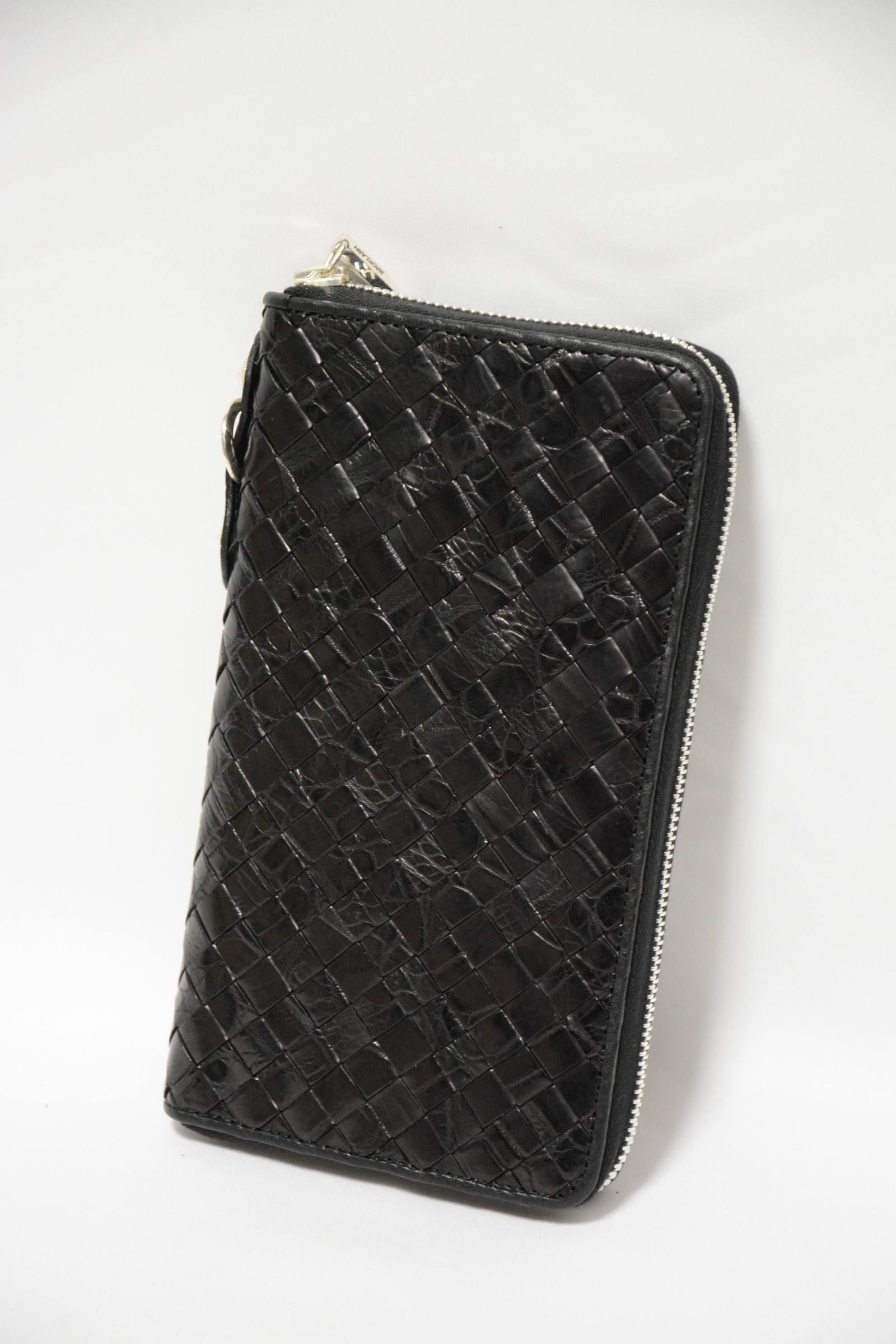 ISAMU KATAYAMA BACKLASH - The Line オイルクロコ メッシュ ロング