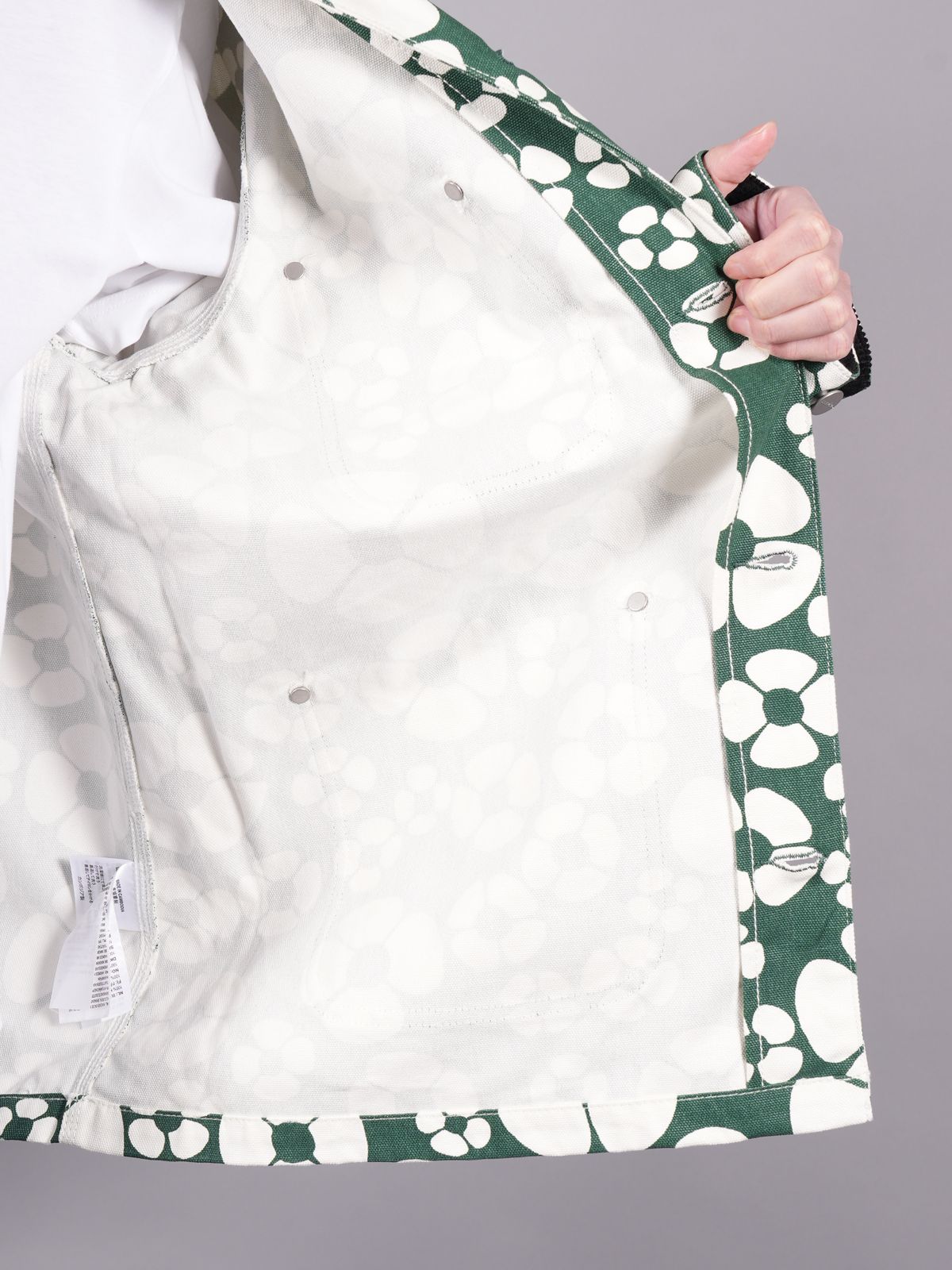 MARNI - 【ラスト1点】 MARNI X CARHARTT WIP - GREEN LONG-SLEEVED