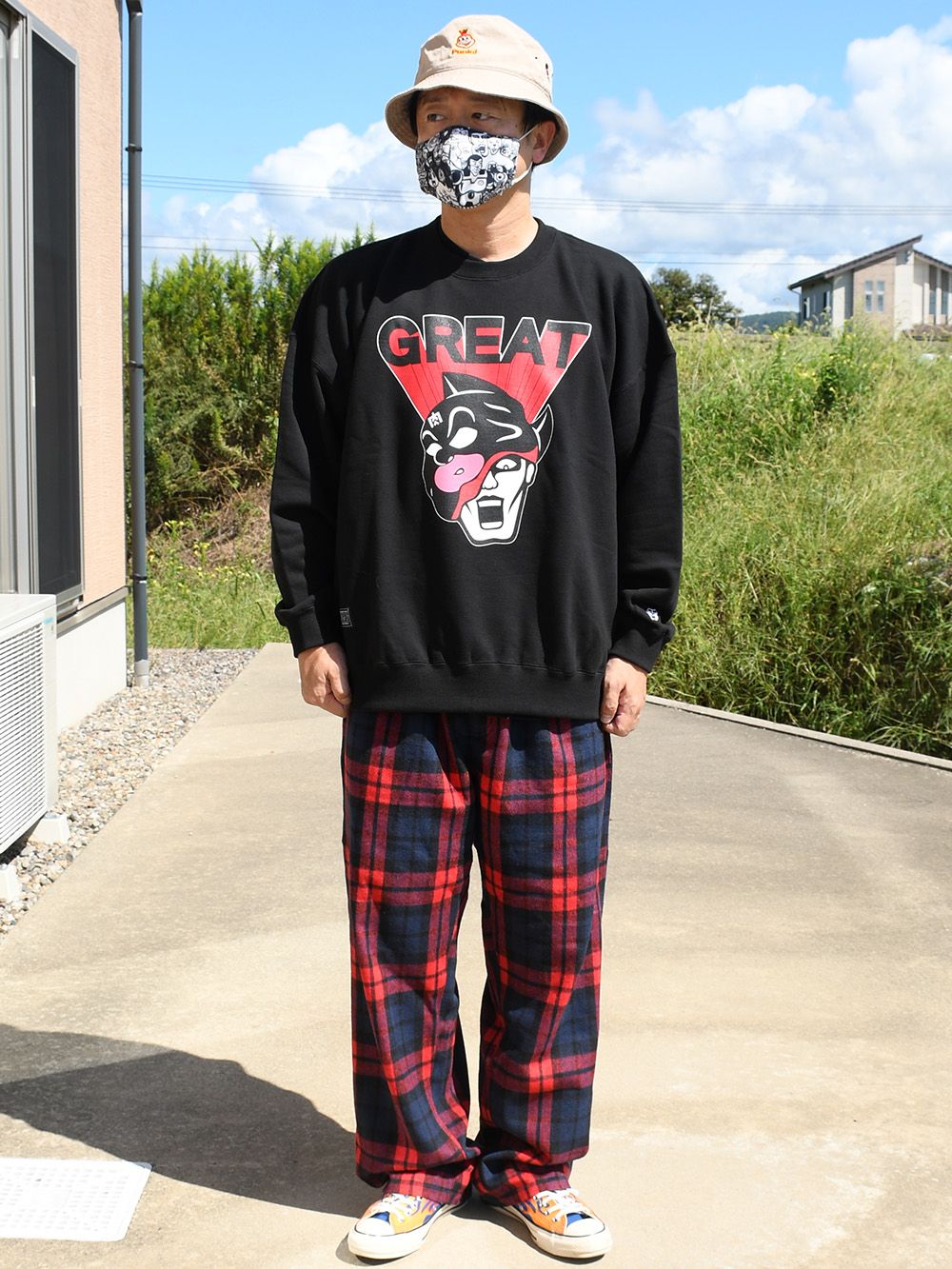 PUNK DRUNKERS - ［PDSxキン肉マン］ GREATあいつBIGトレーナー | DOLL