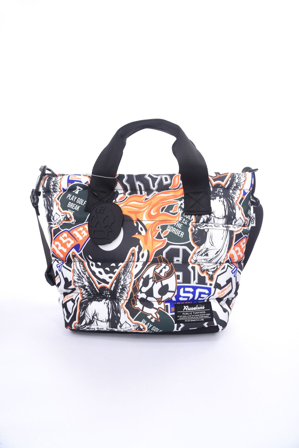 RUSSELUNO - PADDED CART BAG / カートバッグ (ブラック) | GOSSIP GOLF