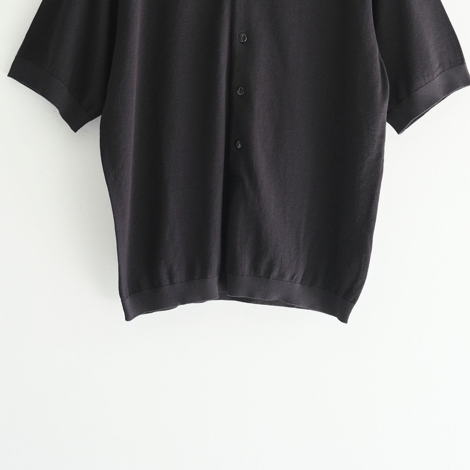 ULTERIOR - TWISTED COTTON KNIT P/S / シャツ / ポロシャツ / ニット