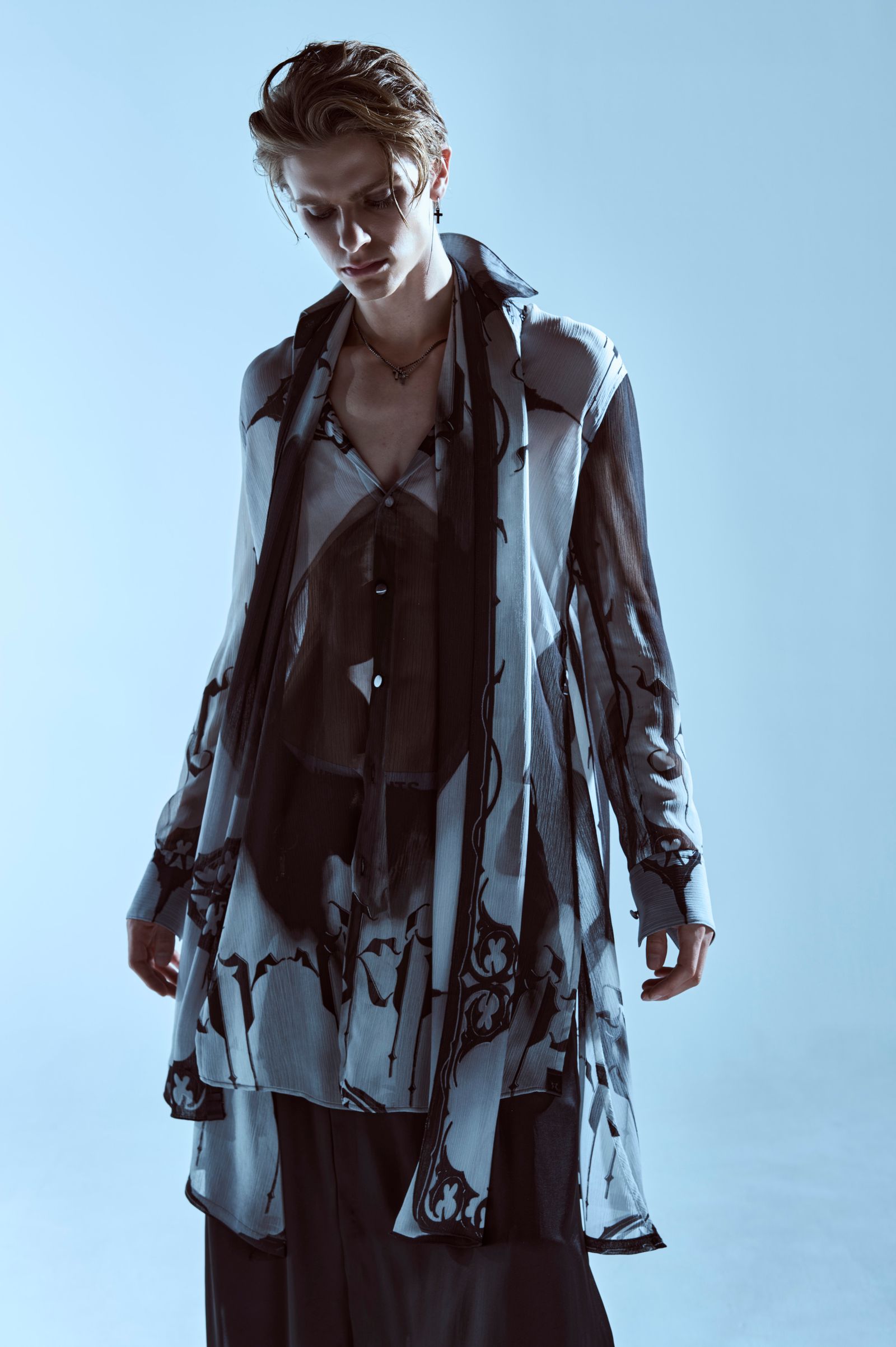 kiryuyrik - Decorative YOURYU Stole / デコラティブ楊柳 ストール