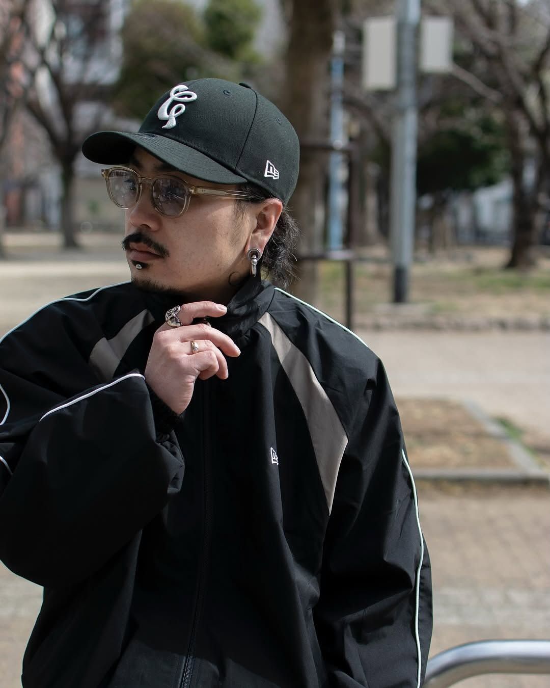 CALEE - ×NEWERA®︎ CALEE LOGO BASEBALL CAP (BLACK) / ニューエラ