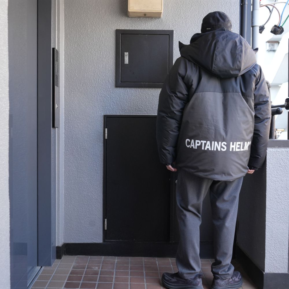 CAPTAINS HELM - MIL SPEC PADDED JACKET (BLACK) / ミリタリー