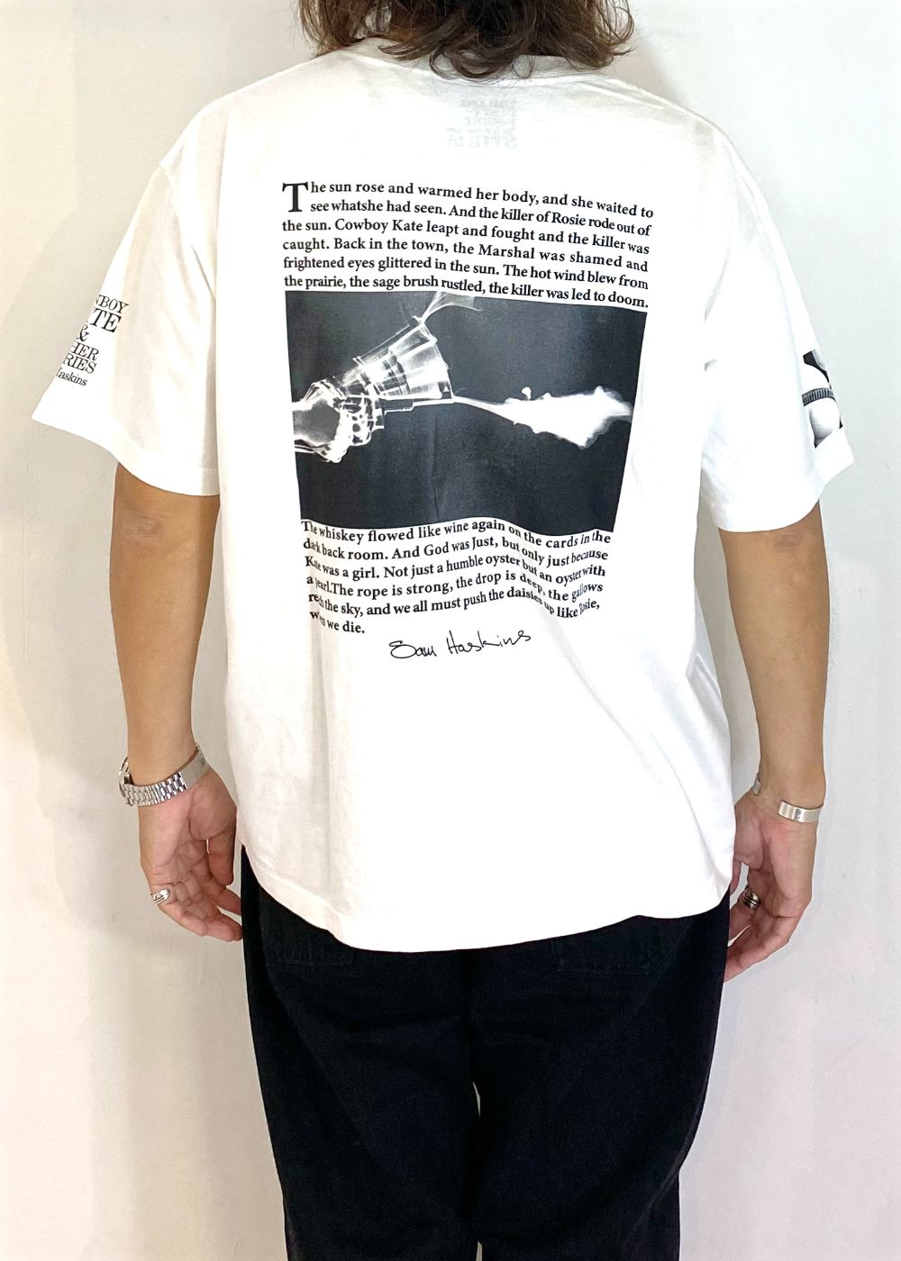 MINEDENIM - Sam Haskins × Stie-lo T-SH (WHITE) / ×スティーロ×サム