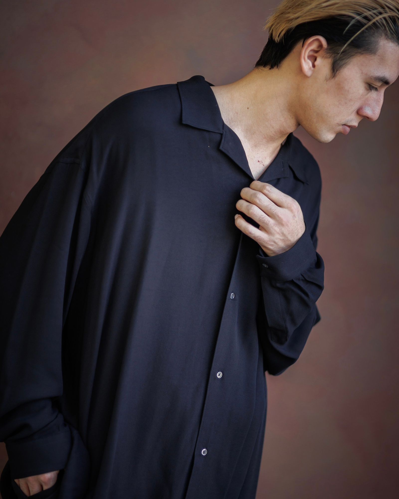 Graphpaper - グラフペーパー SIDOGRAS Twill Viscose Oversized