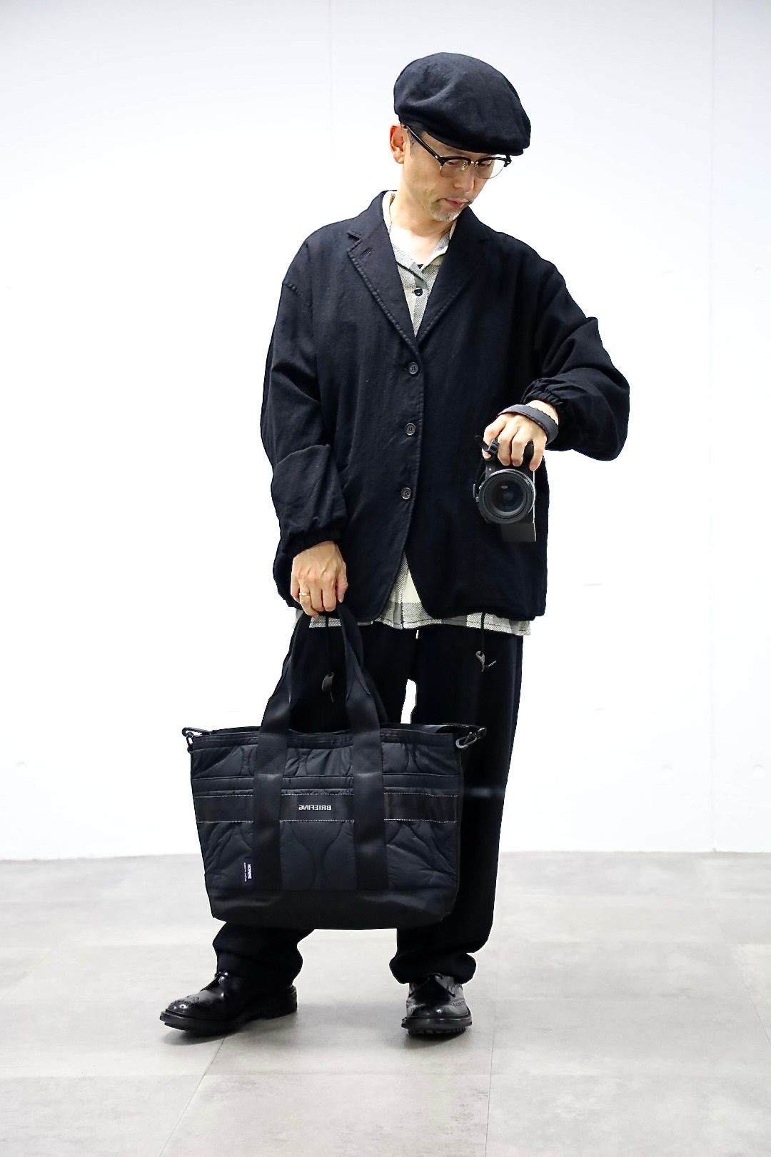 COMME des GARCONS HOMME ウールサージ製品縮絨3Bジャケット2025.10.4