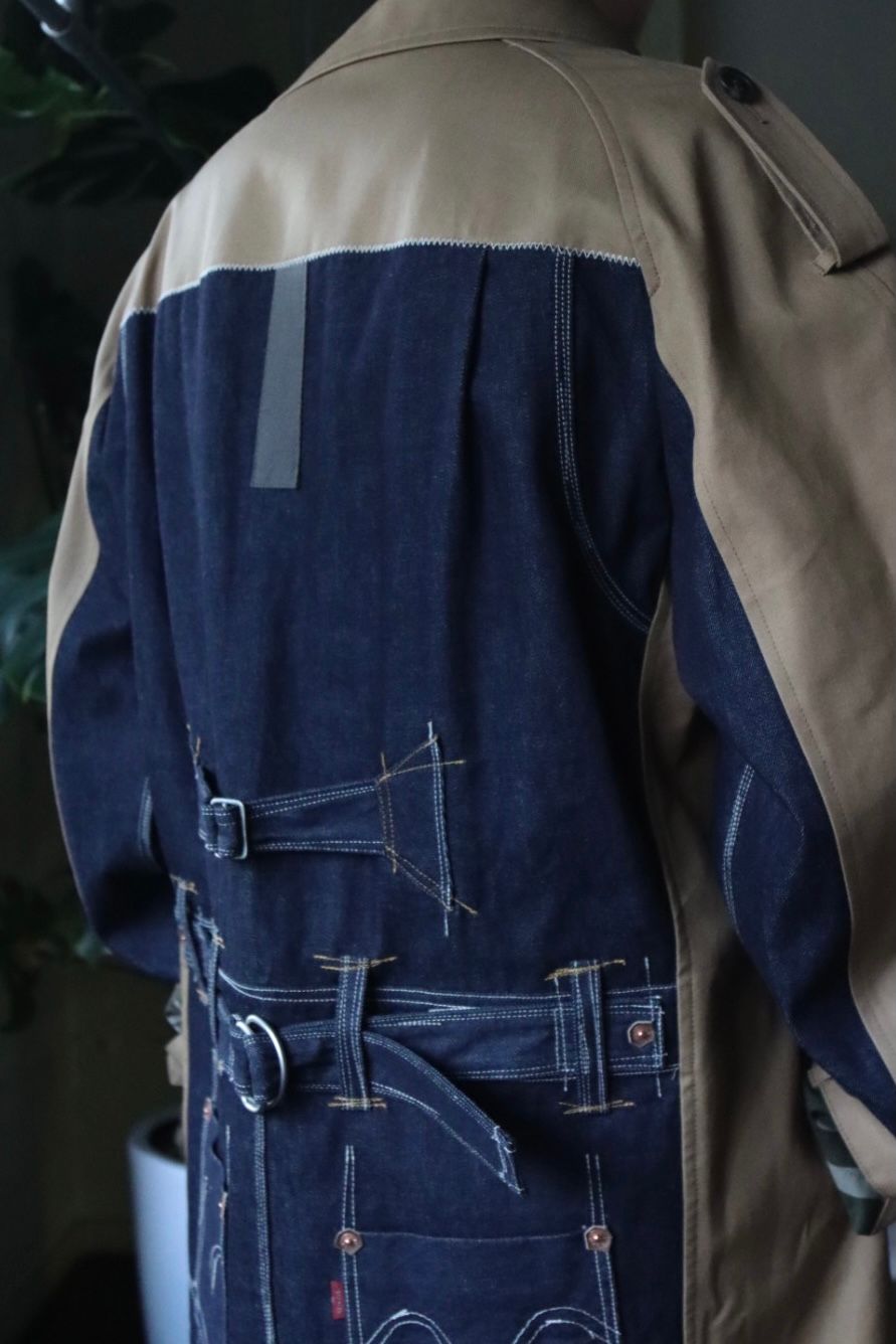 JUNYA WATANABE MAN Levi'sコラボトレンチコート style.2022.8.5