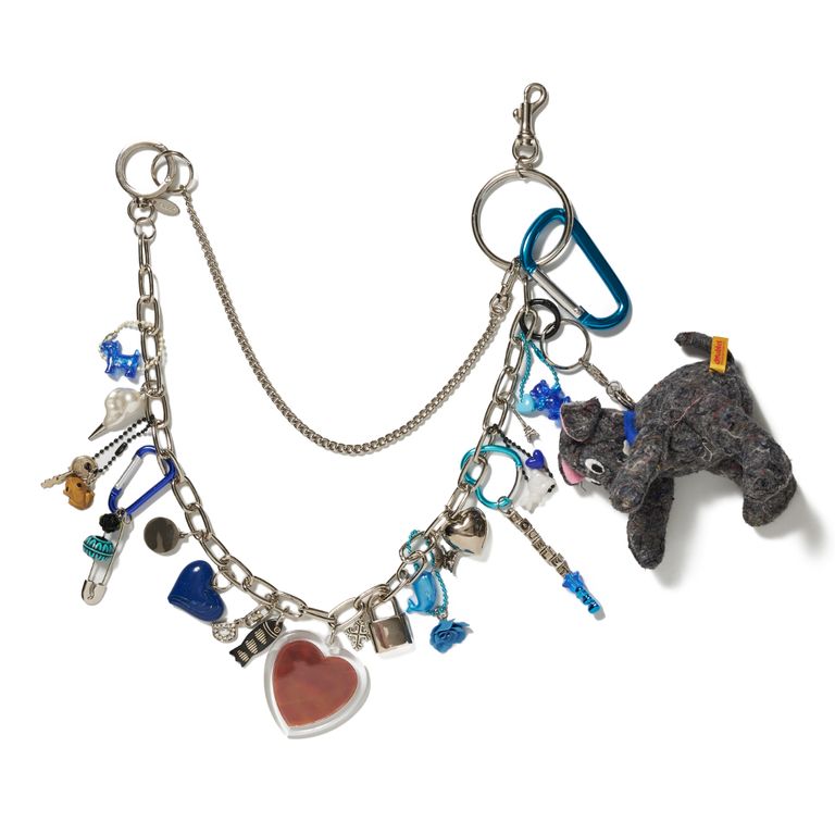 doublet - ダブレット25AW KEY CHAIN WITH DOG DOLL(25AW91AC36) BLUE