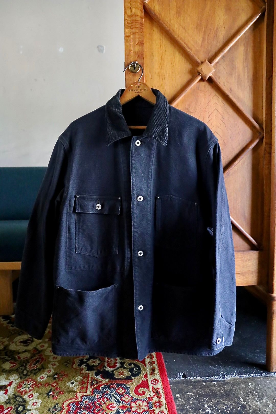 A.PRESSE - アプレッセ 2025 STYLE2 Vintage Silk Hemp Coverall
