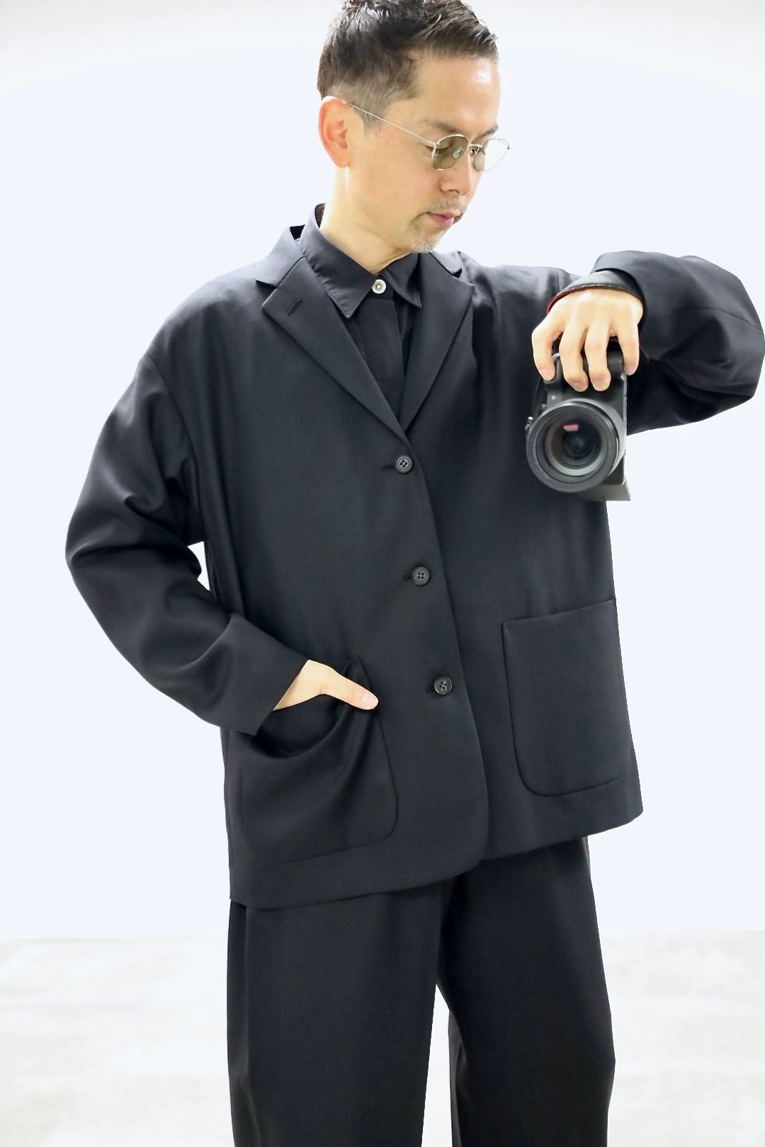 COMME des GARCONS HOMME - コムデギャルソンオム26SS ウールギャバ3B