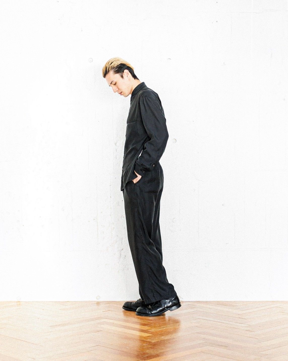 YOKE - ヨーク25SS ジャンプスーツCUPRO JUMP SUIT(YK25SS0940JS)BLACK