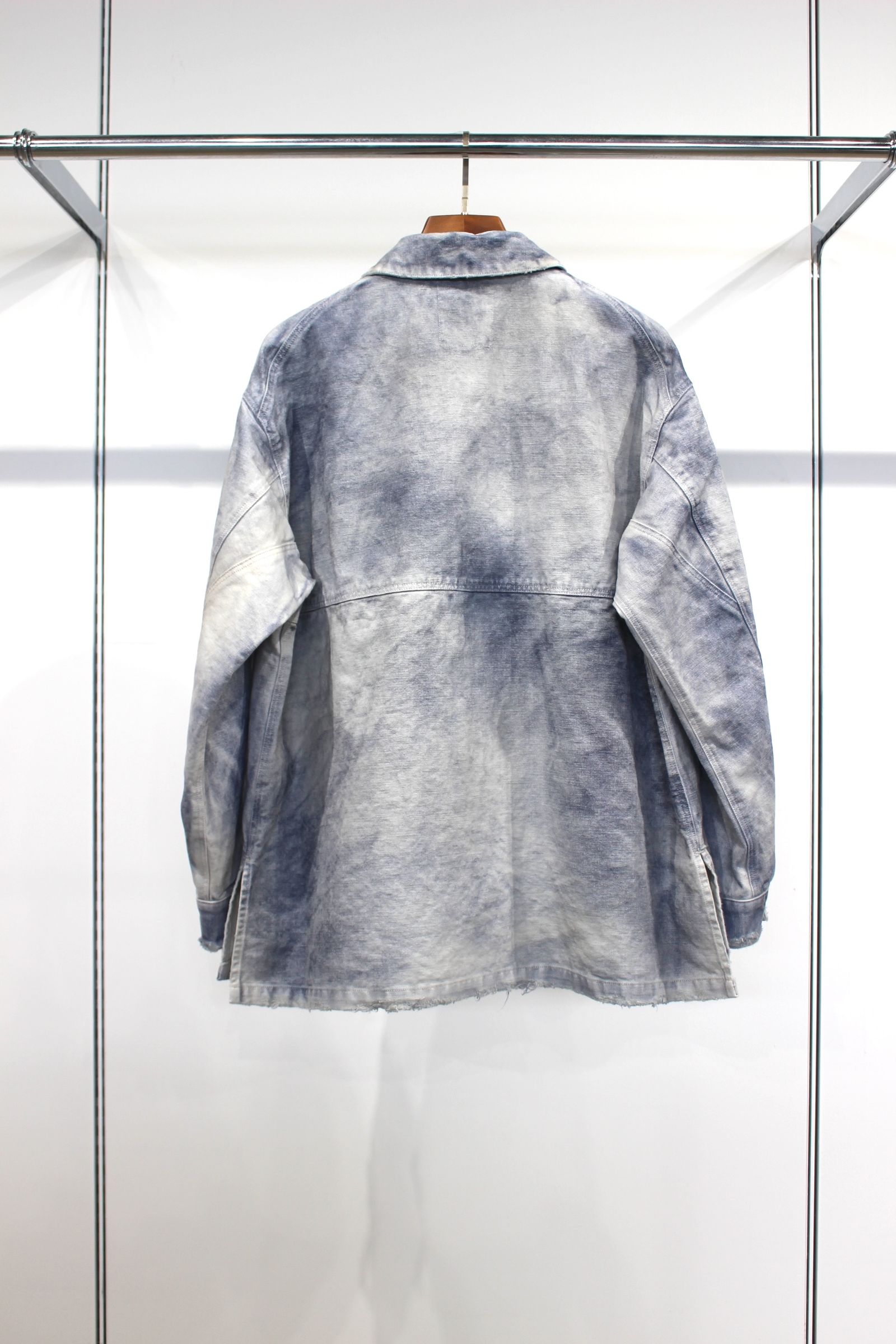 ANCELLM - UNEVEN PAINT COVERALL/BEIGE | NapsNote