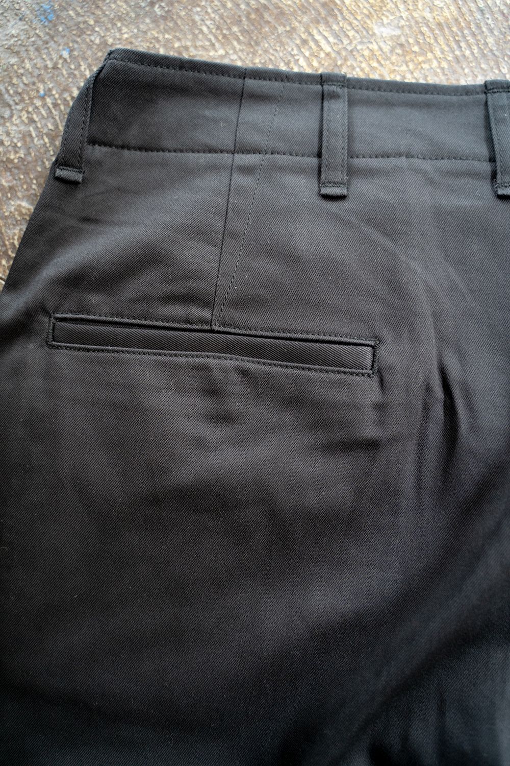 CIOTA - 【ラスト1点】スビンコットンウエポンチノパンツ(BLACK) | Salty