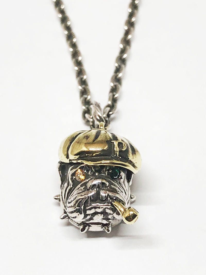 PEANUTS & CO. - BULL DOG NECKLACE (ADOLF) | SKANDA