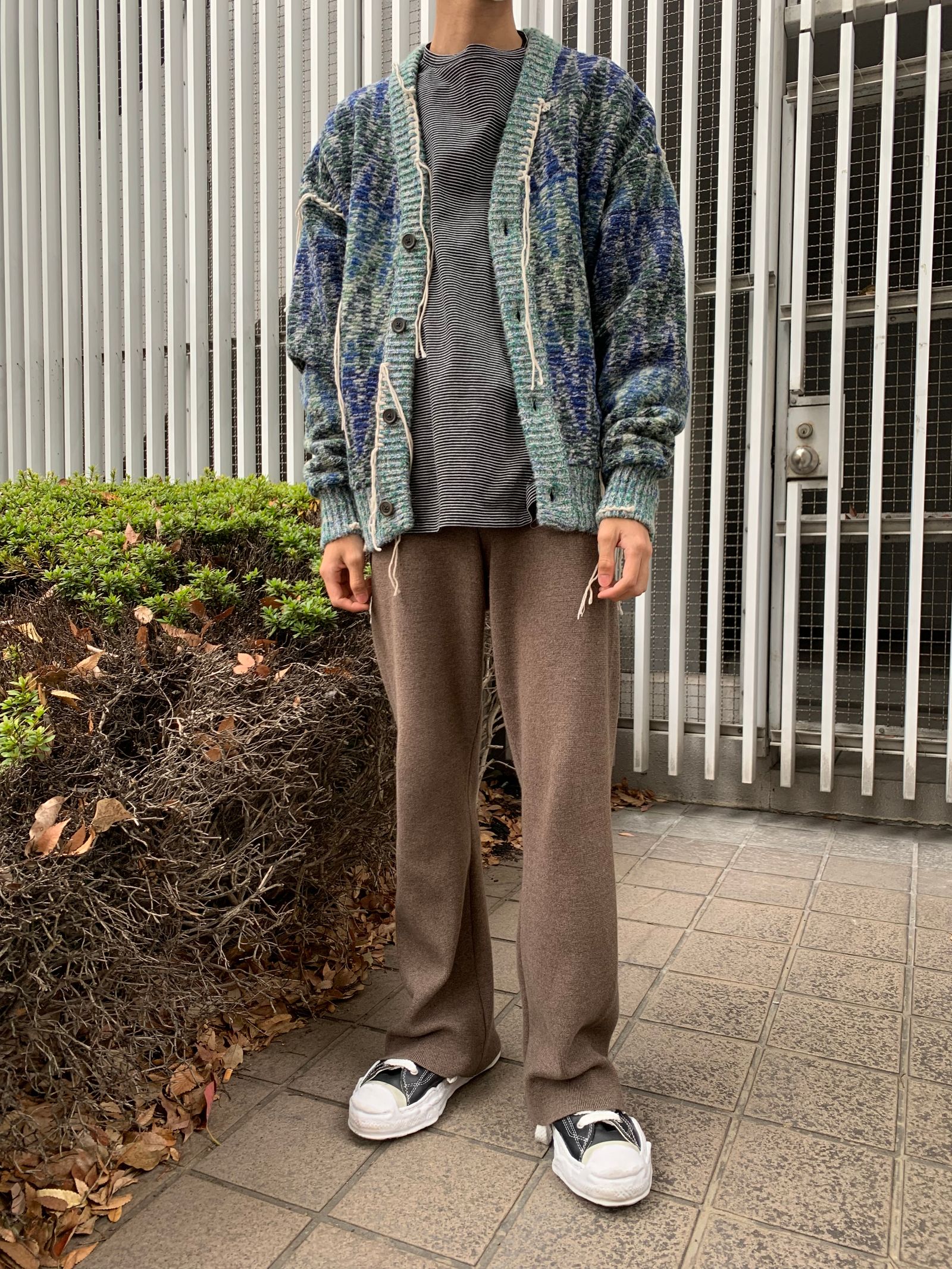 ANDERSSON BELL - 【21AW】ボックスシルエット フリンジ ウール