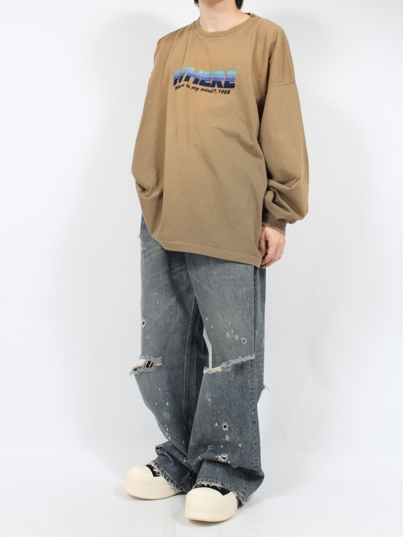 DAIRIKU - 【24AW】ヴィンテージ ロングスリーブ Tシャツ / 