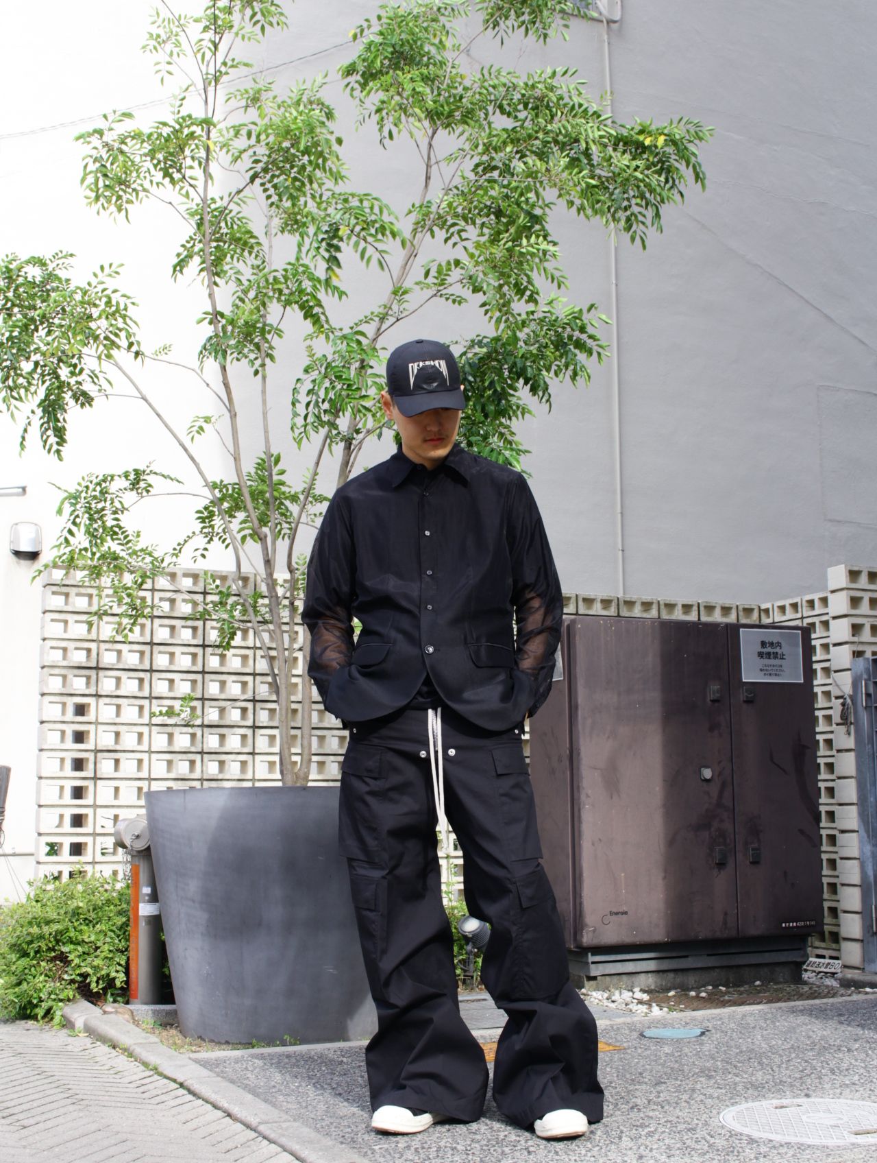 RICK OWENS - 【26SS】カーゴ ベラパンツ / CARGO BELAS / ブラック