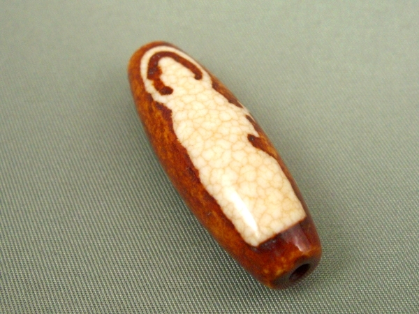 弁財天天珠（べんざいてんてんじゅ） 龍紋 R1 天珠/曼荼羅/仏画