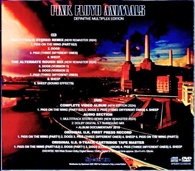 Pink Floyd ピンク・フロイド/アニマルズ Animals Definitive