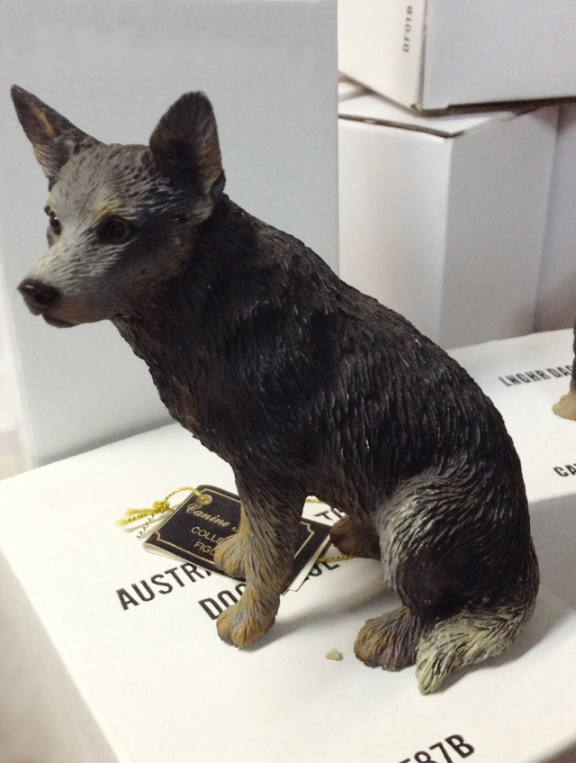 犬種別小型フィギュア巾13cm前後