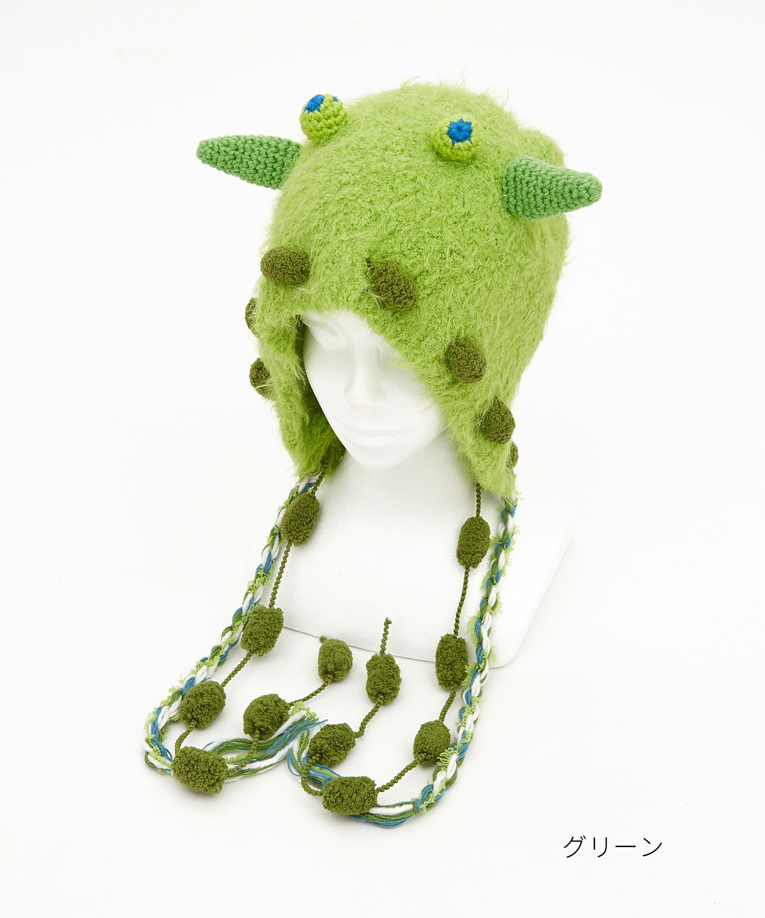 未確認モンスターイヤーフラップニット帽 / メンズ レディース ユニ